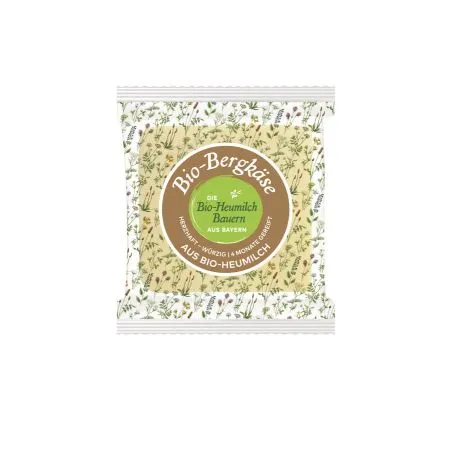 Bio Heumilch Bergkäse g.t.S. 50%, 180g