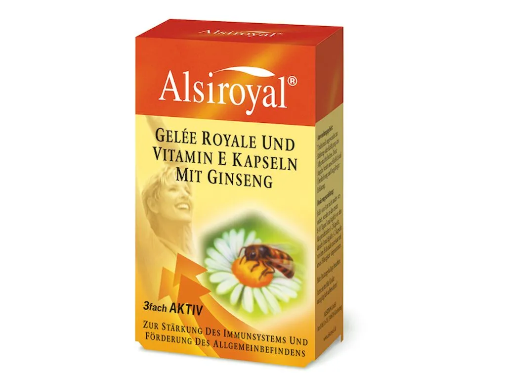 Alsiroyal Gelée Royale u. Vitamin E Kapseln (120 Stück)
