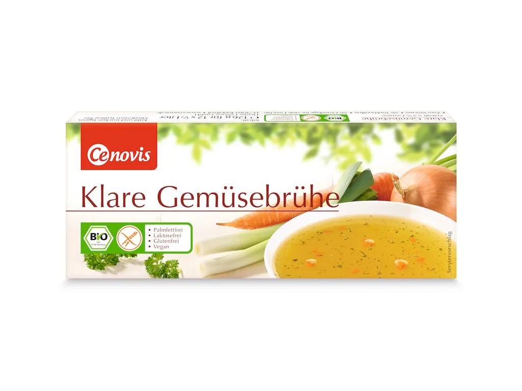 Cenovis Klare Gemüsebrühe bio (3×12 Stück)