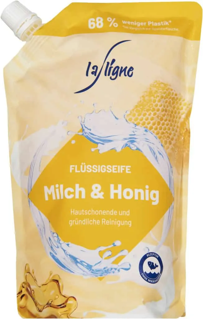 La Ligne Cremeseife Milch & Honig 500ml