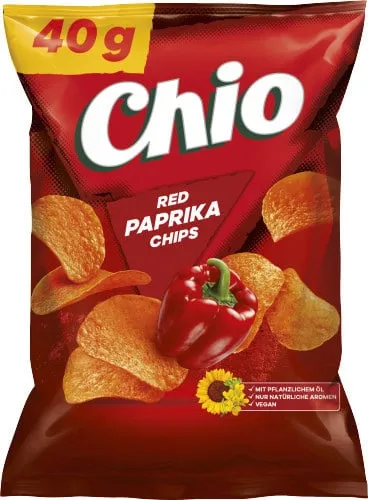 Chio Chips Paprika Klein 12 x 40g – Bild 2