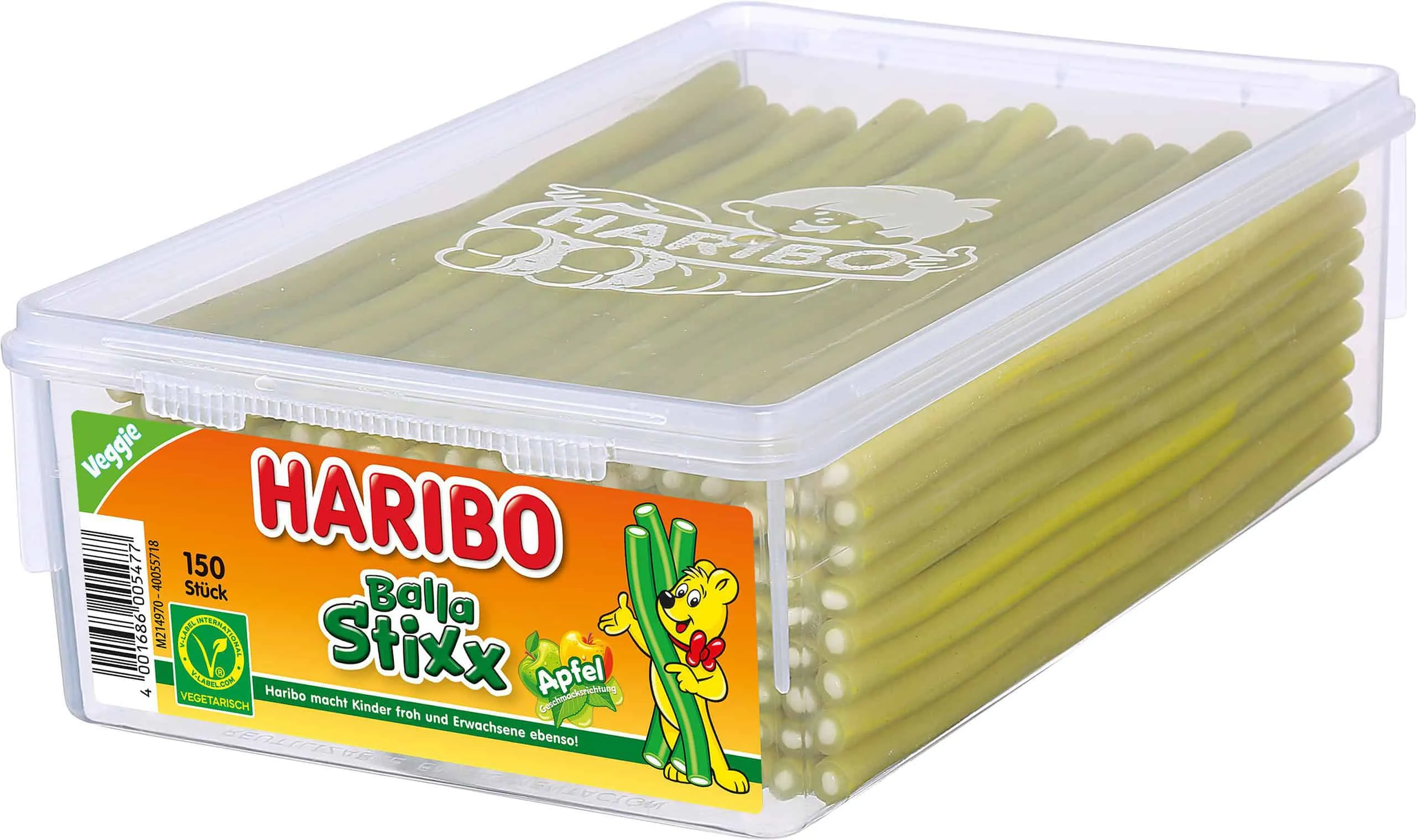 Haribo Balla Stixx Apfel 150 St. 1,125kg