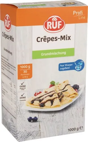 RUF Crepes Mix Backmischung für Crepesteig 1kg