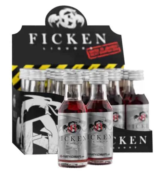 Ficken Likör 15 % 20 x 20 ml – Bild 2