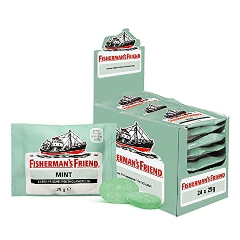 Fisherman’s Friend Mint Pastillen 24 Beutel x25g 600g