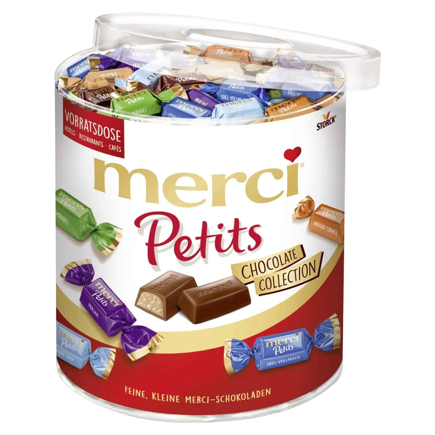 Merci Petits Chocolate Collection 1kg Dose