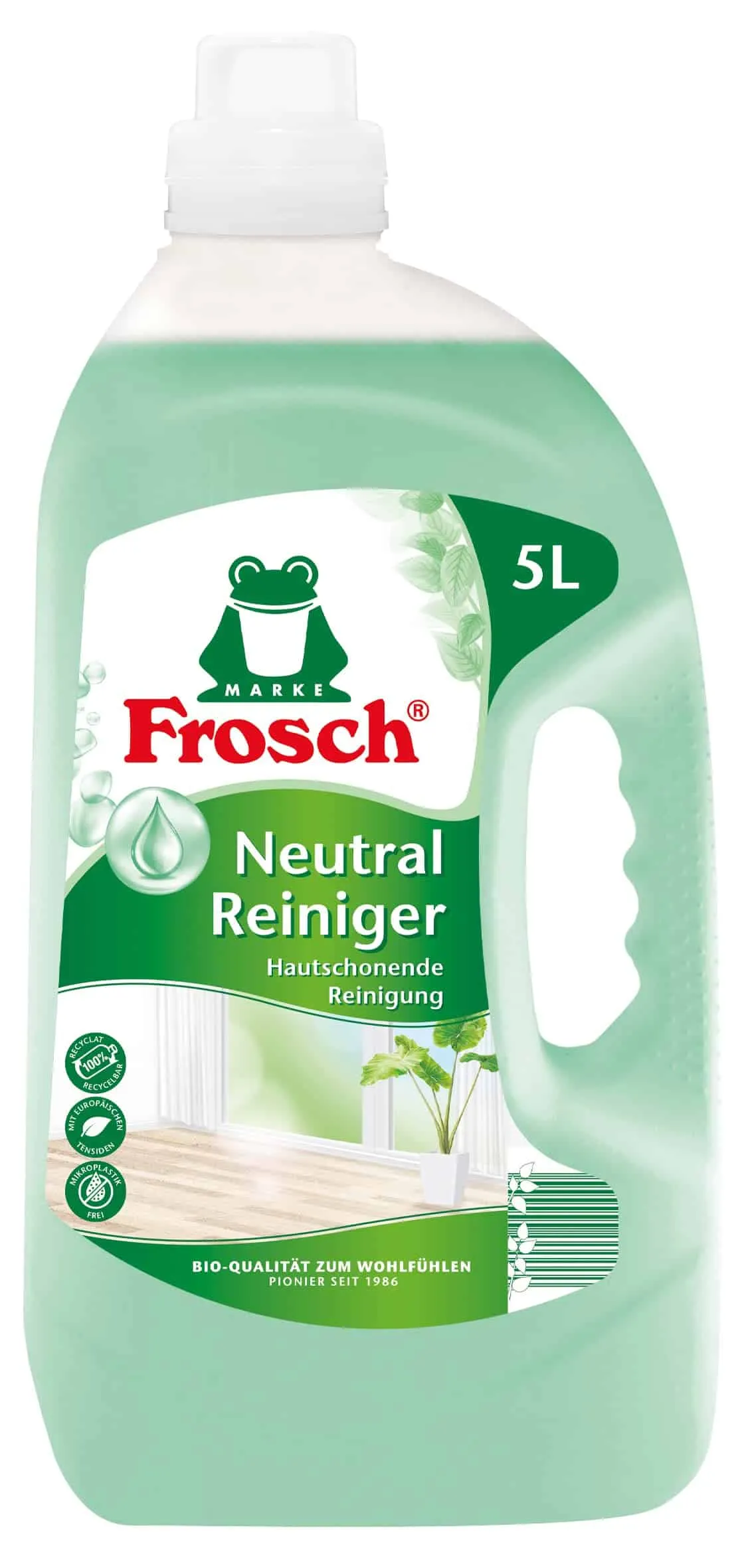 Frosch Neutralreiniger Bio 5 Liter Kanister – Bild 2