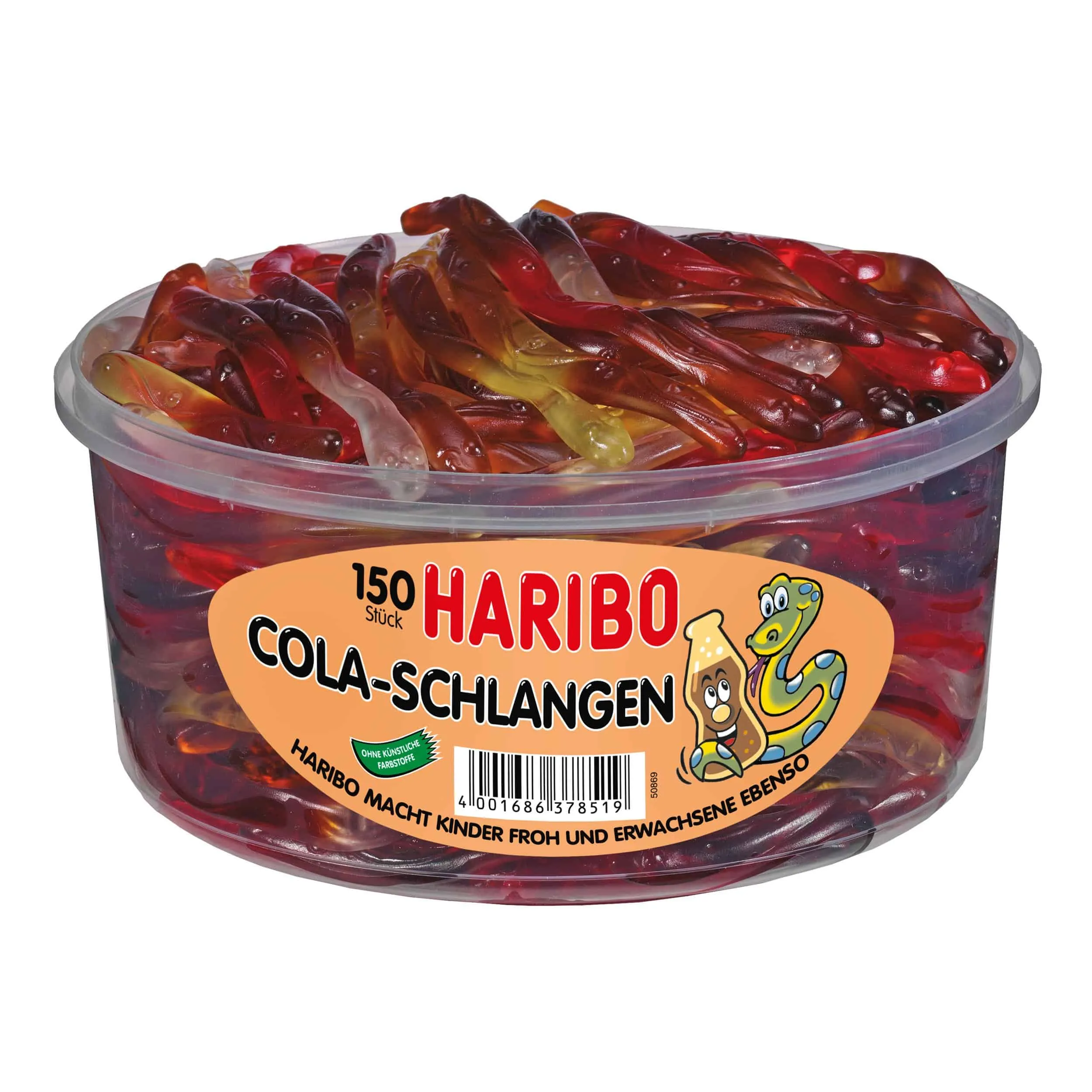 Haribo Cola-Schlangen 150 St. 1,05kg