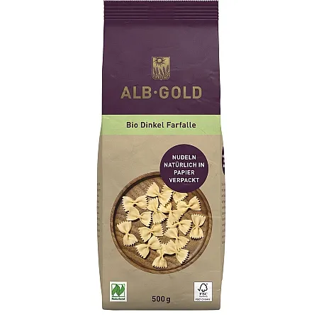 Alb-Gold Bio Dinkel Farfalle 500g