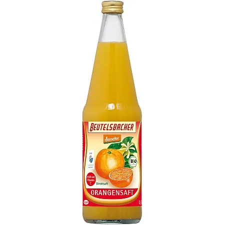 Beutelsbacher Orangensaft 700ml demeter