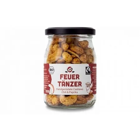 Cashewkerne Feuertänzer Chili & Paprika Ofengeröstet 133g