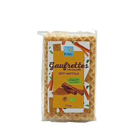 Dinkel Zimt Waffeln 67g