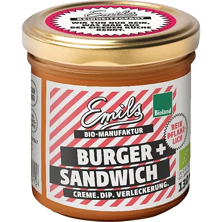 Emils Burger- und Sandwichcreme 130ml