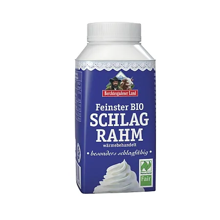Feinster Bio Schlagrahm mind. 32% Fett 250g