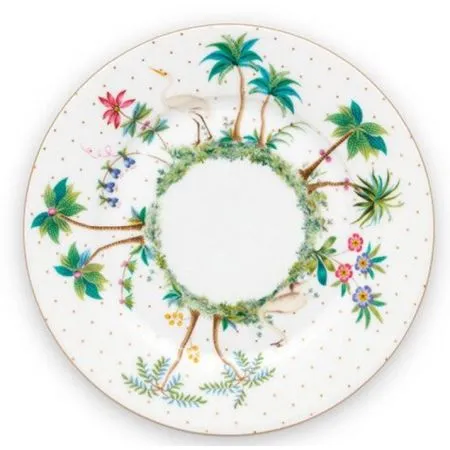 Gebäckteller Jolie Dots Gold 17cm – Pip