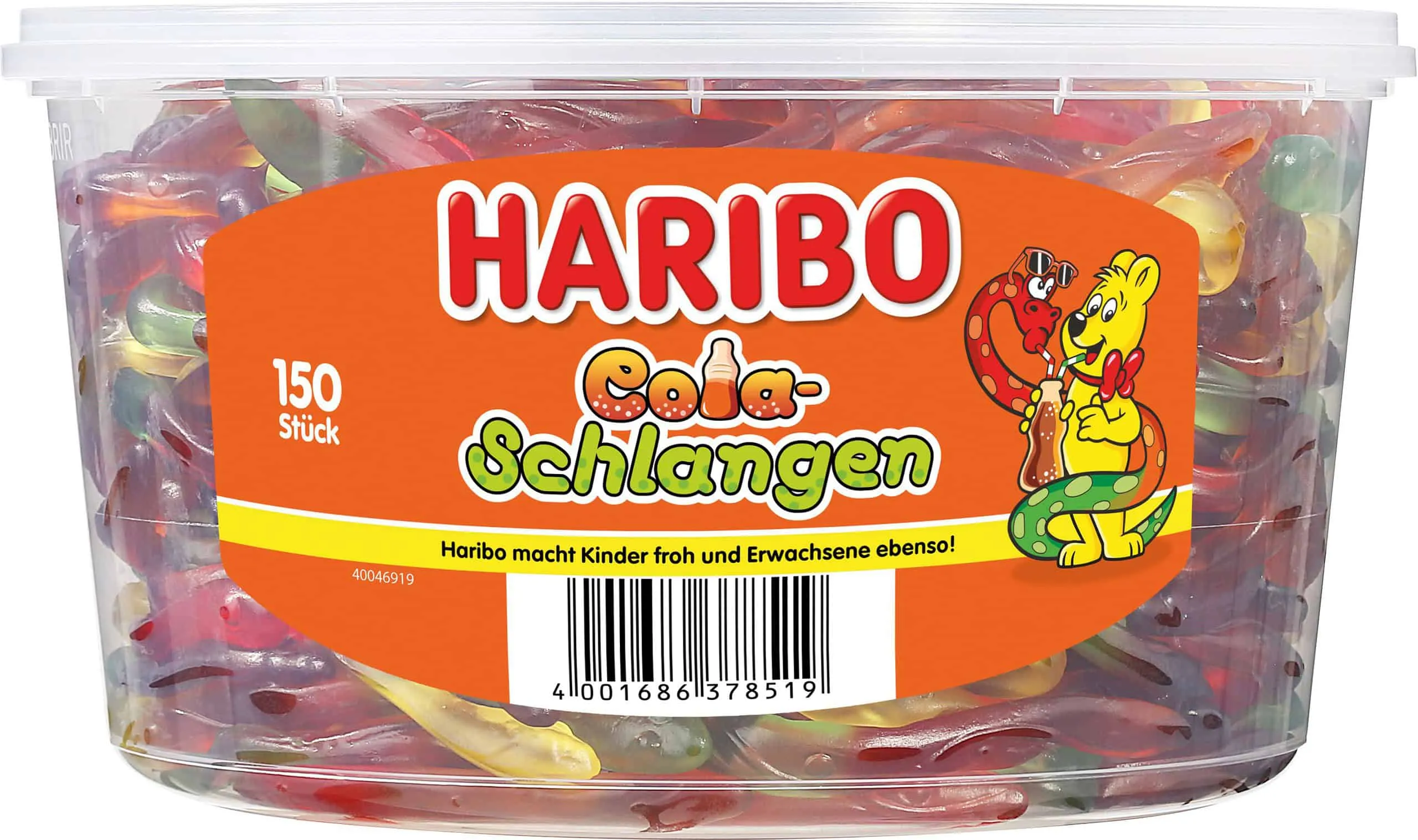 Haribo Cola-Schlangen 150 St. 1,05kg – Bild 2