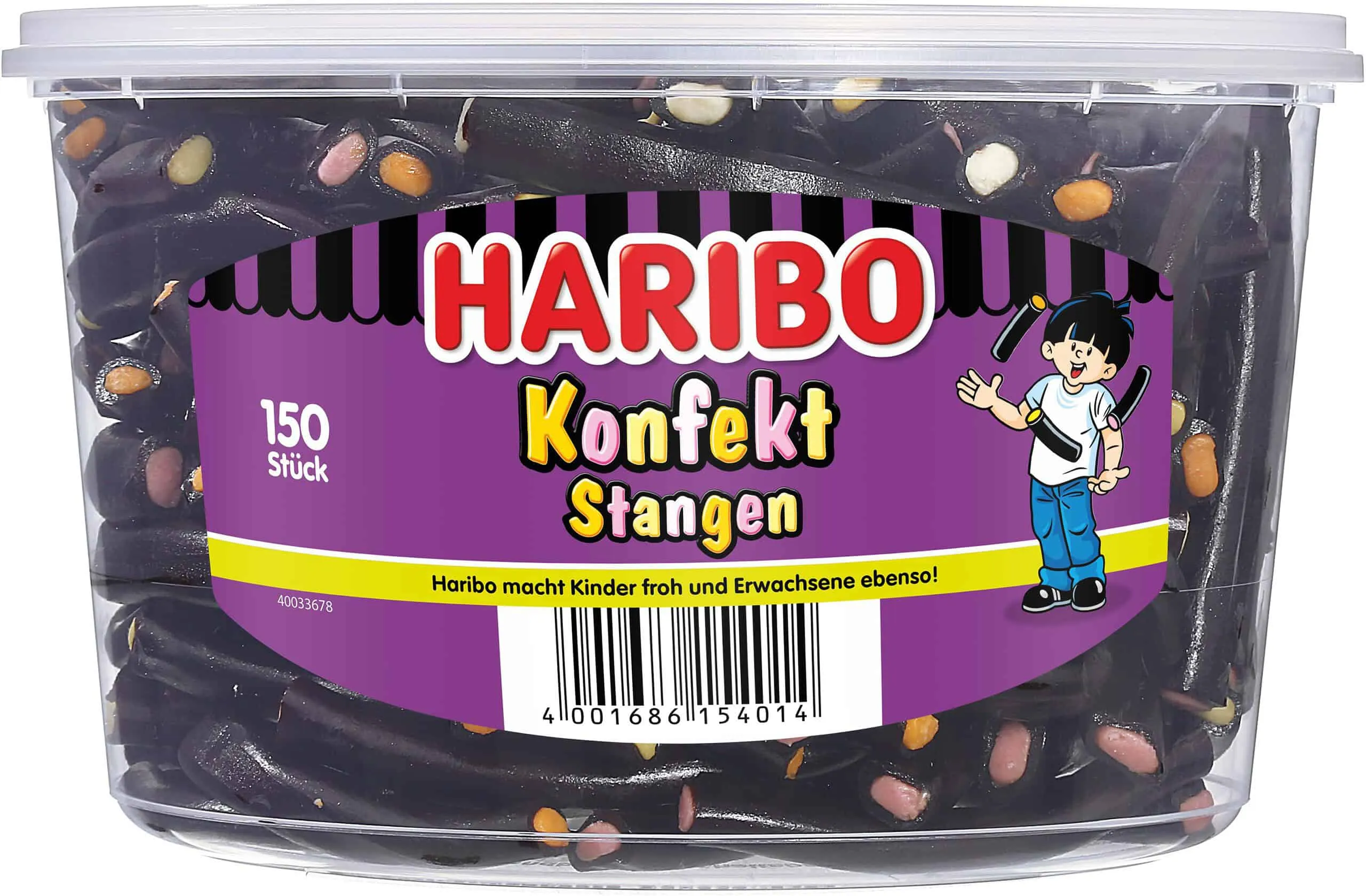 Haribo Konfekt Stangen 150 St. 1,2kg
