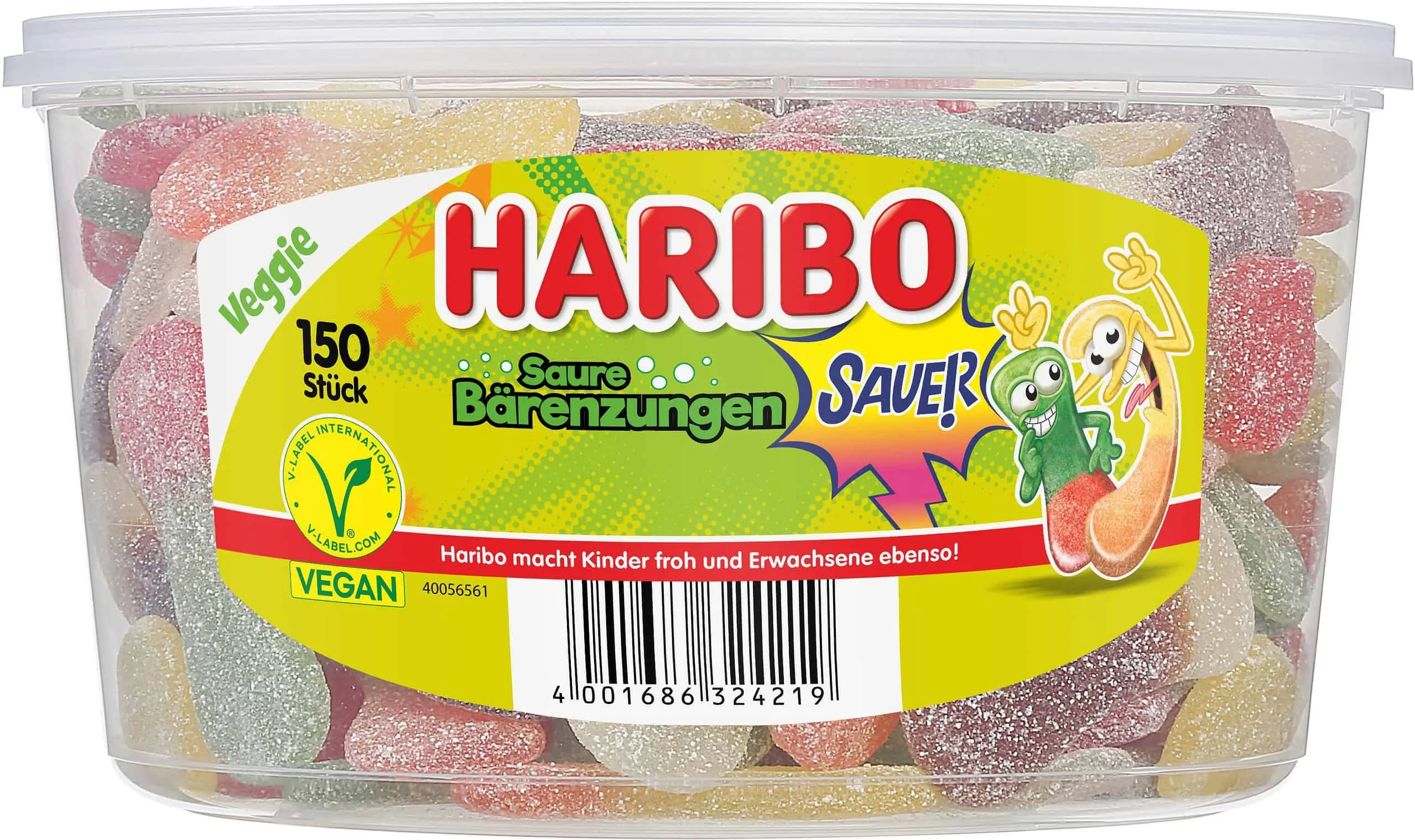 Haribo saure Bärenzunge 1,35 kg