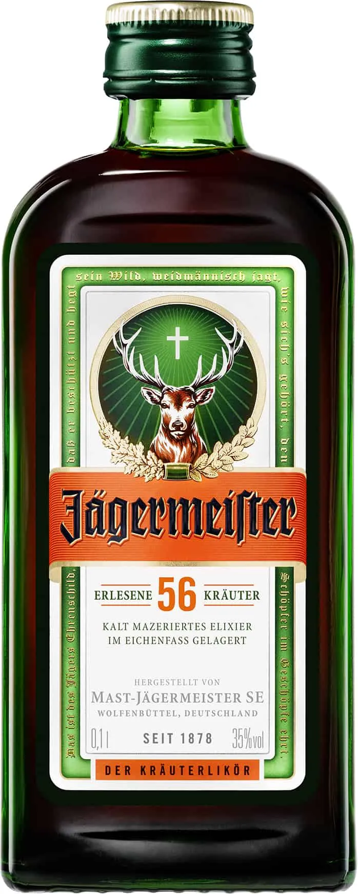 Jägermeister 35% Miniflaschen 12 x 0,1l