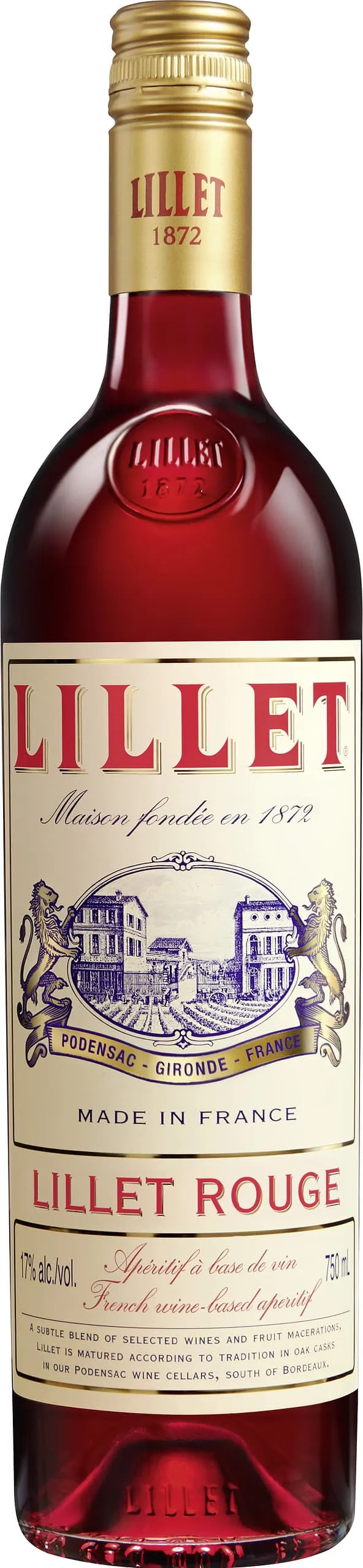 Lillet Aperitif Rouge 17 % 0,75 L
