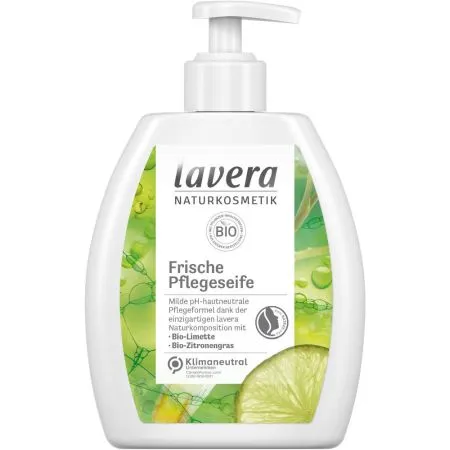 Lavera Frische Pflegeseife Limette & Zitronengras 250ml