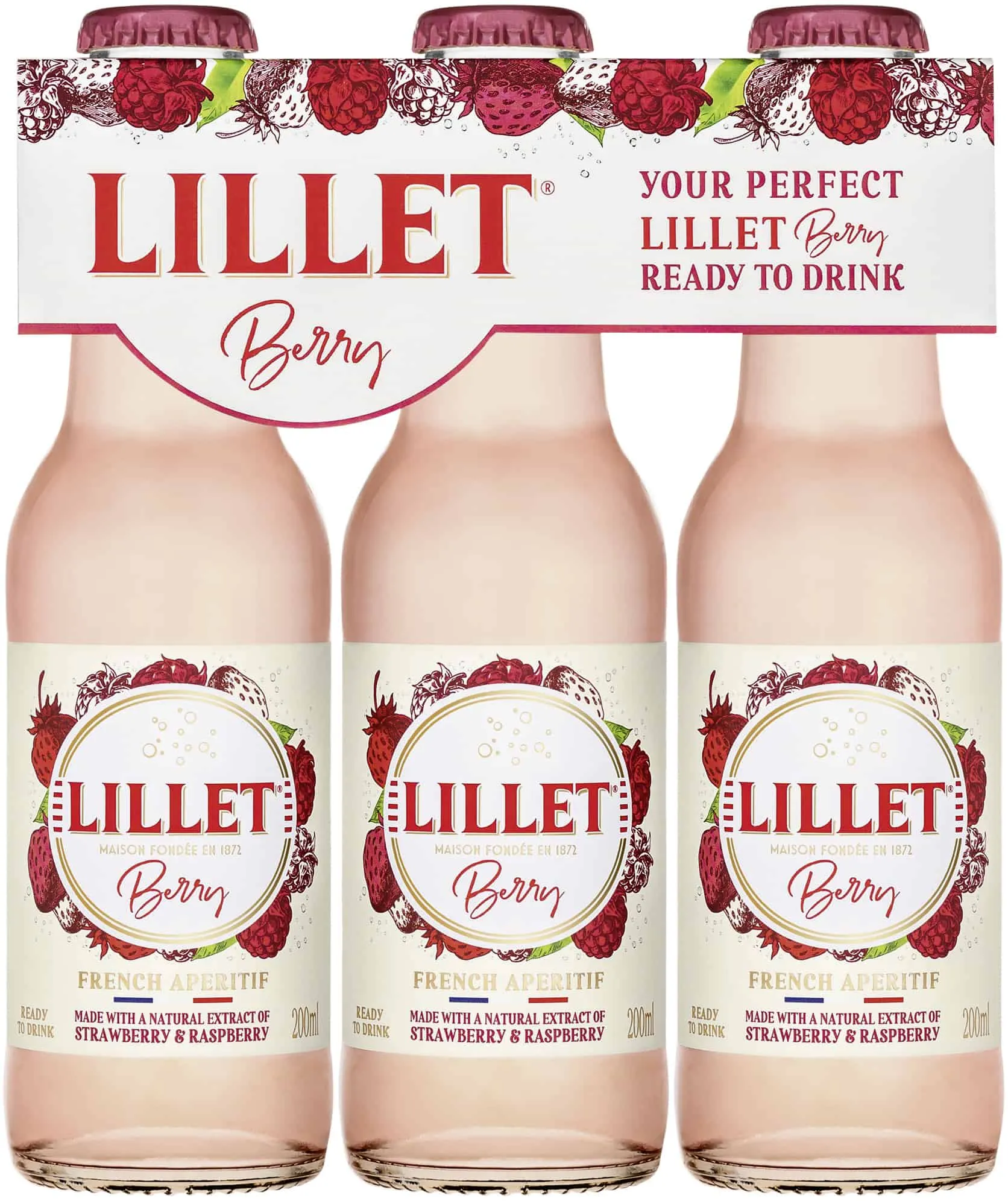 Lillet Berry 10,2% 3 x 0,2 l