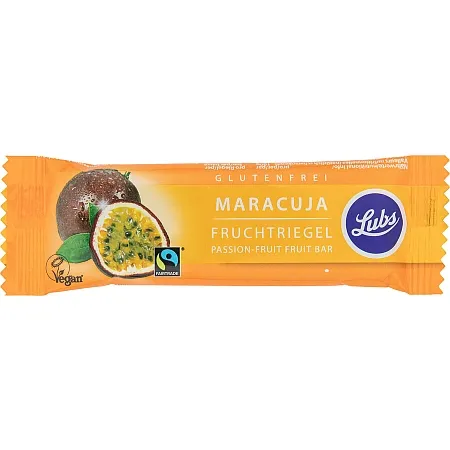 Lubs Maracuja Fruchtriegel Bio 30g