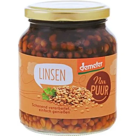 Nur Puur Linsen Demeter 360g