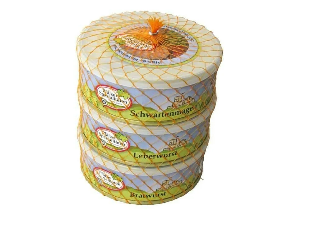 Pfälzer Spezialitäten Vollkonserven 3er Netz