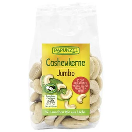 Rapunzel Cashewkerne Jumbo ganz HIH