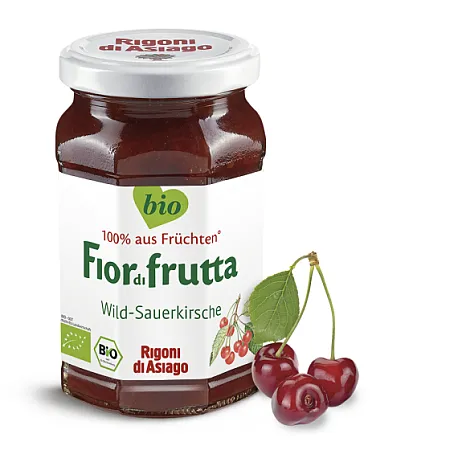 Rigoni di Asiago Fiordifrutta Wild-Sauerkirsch Aufstrich 250g