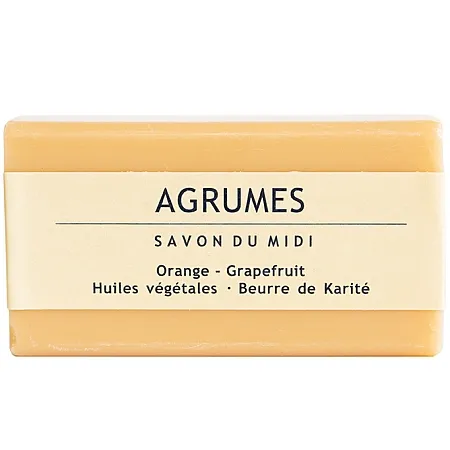 Savon du Midi Karité-Seife Orange-Grapefruit 100g