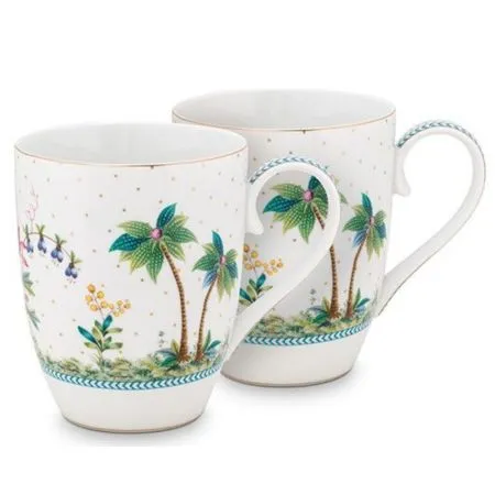 große Tasse Jolie Dots gold – Pip – Einzeln