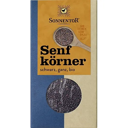Sonnentor Senfkörner schwarz ganz 80g