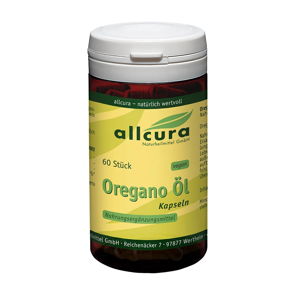 Allcura Oregano Öl Kapseln (60 Stück)