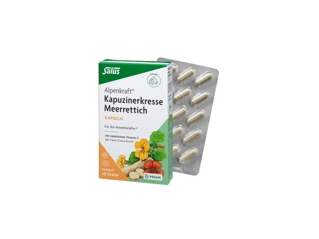 Salus Alpenkraft Kapuzinerkresse-Meerrettich Kapseln