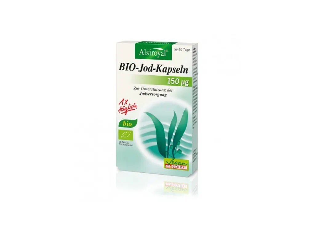 Alsiroyal Bio-Jod-Kapseln (40 Stück)