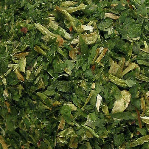 Bärlauchkraut geschnitten