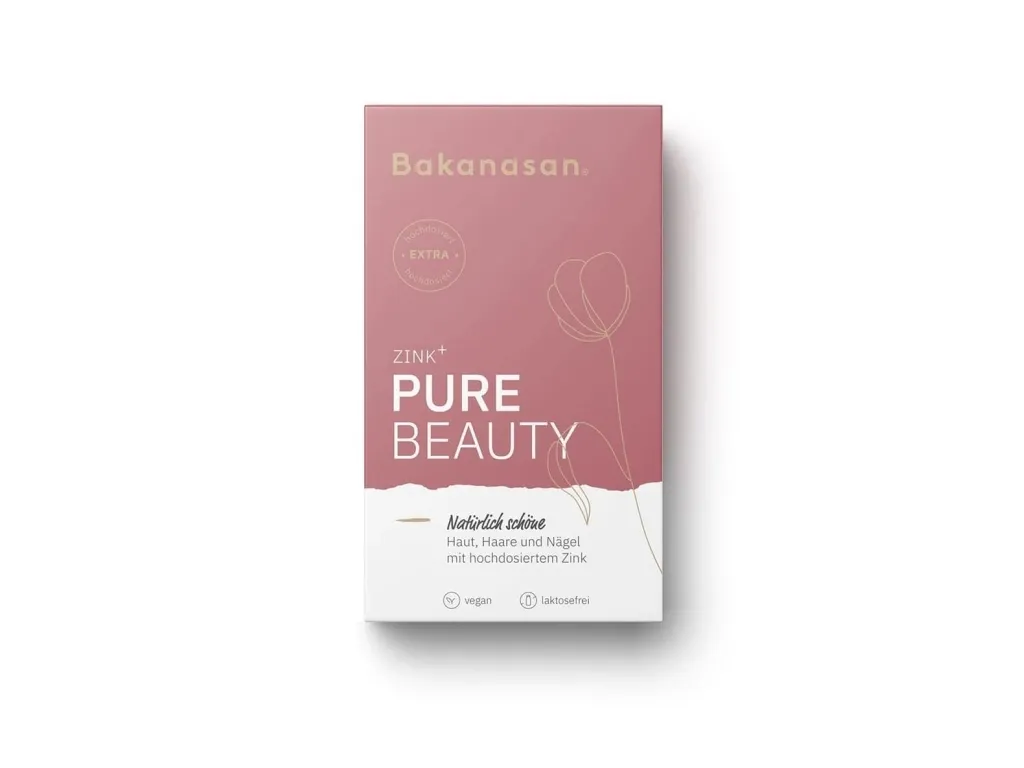 Bakanasan Zink plus Pure Beauty (60 Stück)