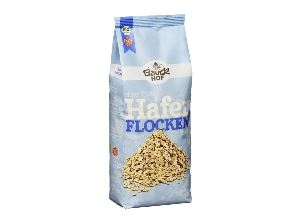 Bauck Hof Haferflocken Großblatt bio glutenfrei (475g)
