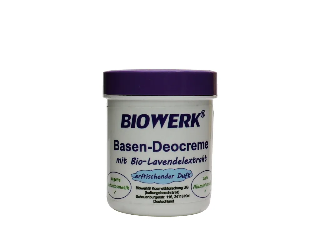 Biowerk Basen-Deocreme mit Bio-Lavendelextrakt (50ml)