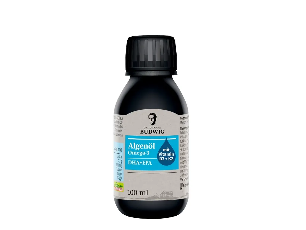 Dr. Budwig´s Omega-3 Algenöl pur (100ml)