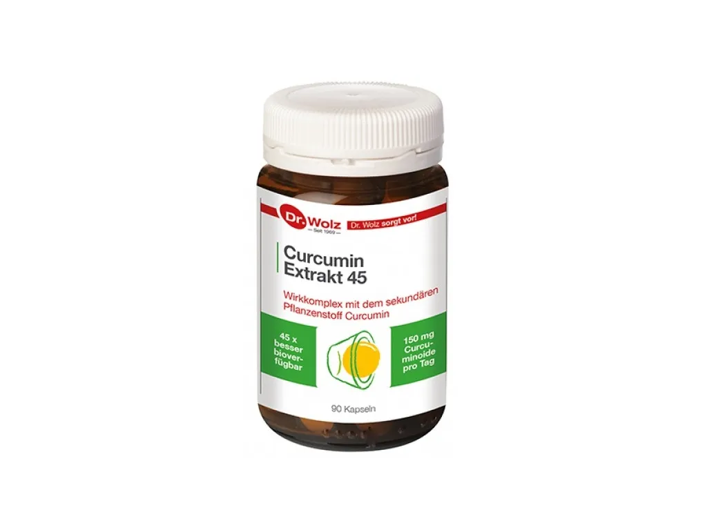 Dr. Wolz Curcumin Extrakt 45 (90 Kapseln)