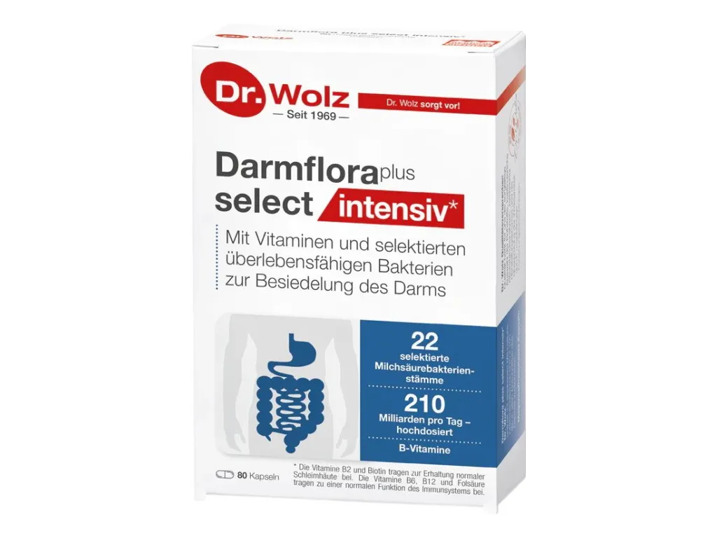 Dr. Wolz Darmflora plus select intensiv Kapseln