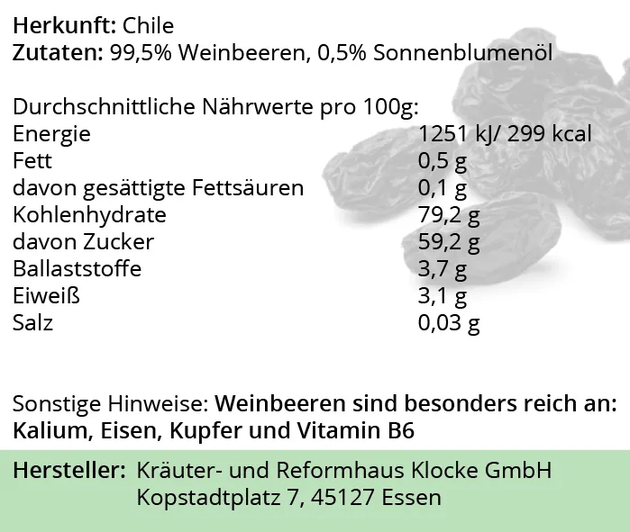 Weinbeeren “Jumbo Flames” – Bild 2