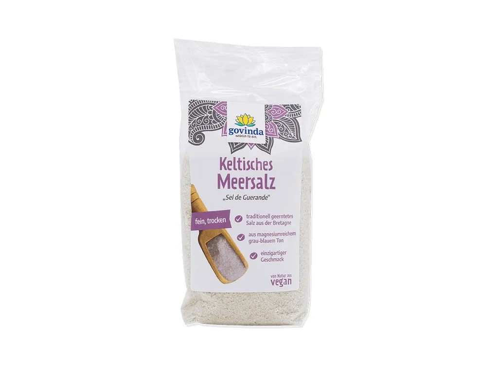 Govinda Keltisches Meersalz fein (500g)