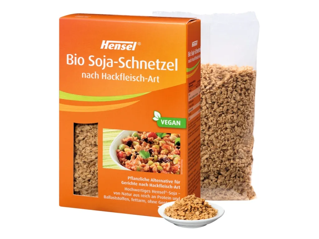 Hensel Bio-Soja Schnetzel nach Hackfleisch-Art bio (200g)