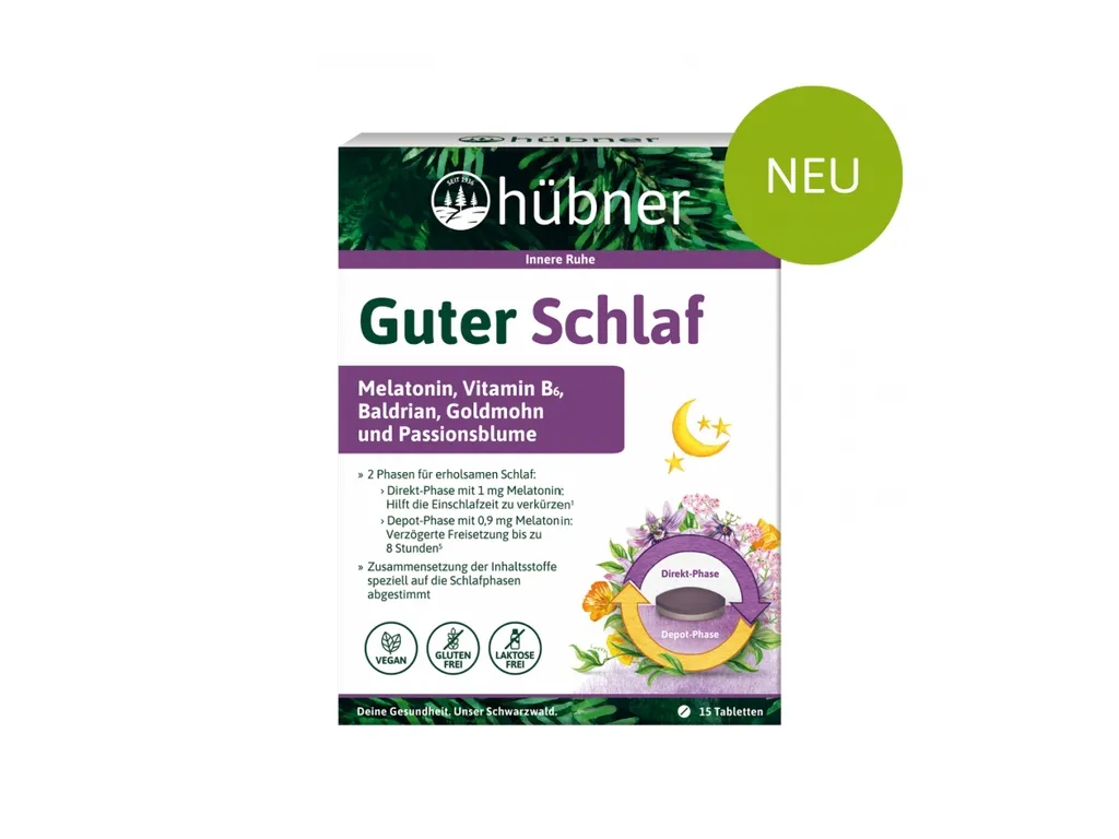 Hübner Guter Schlaf Tabletten (15 Stück)