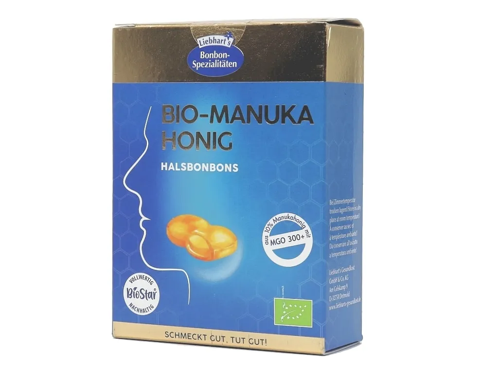 Liebharts Bio-Manuka Honig Bonbons MGO300+ (100g)