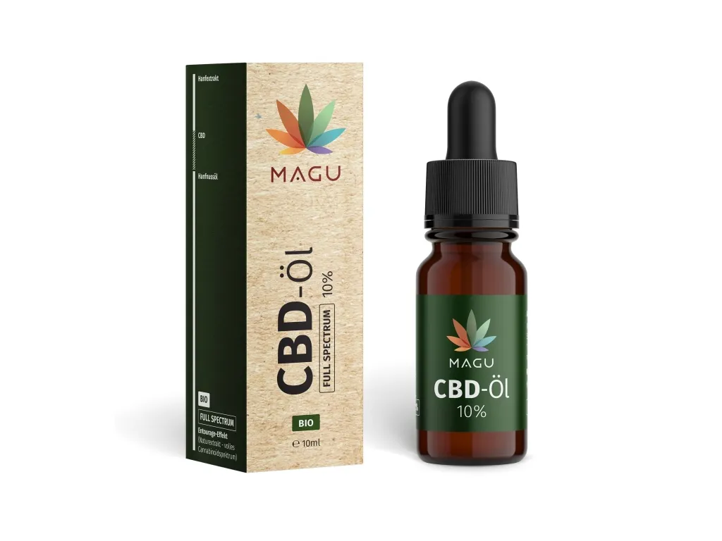 Magu Bio CBD-Öl 10% (10ml)